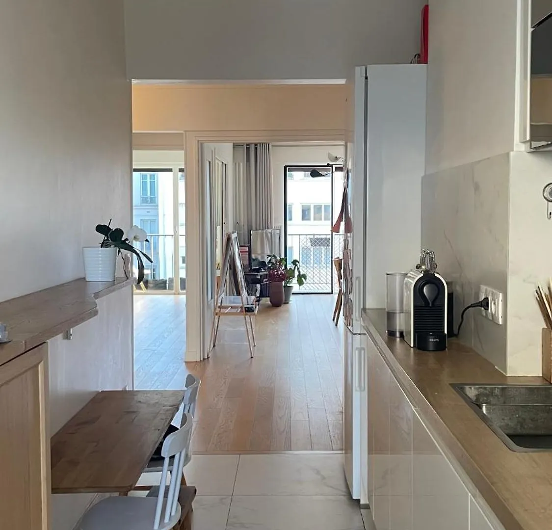 Apartment Appt 2 Chambres Vue Tour Eiffel Paris