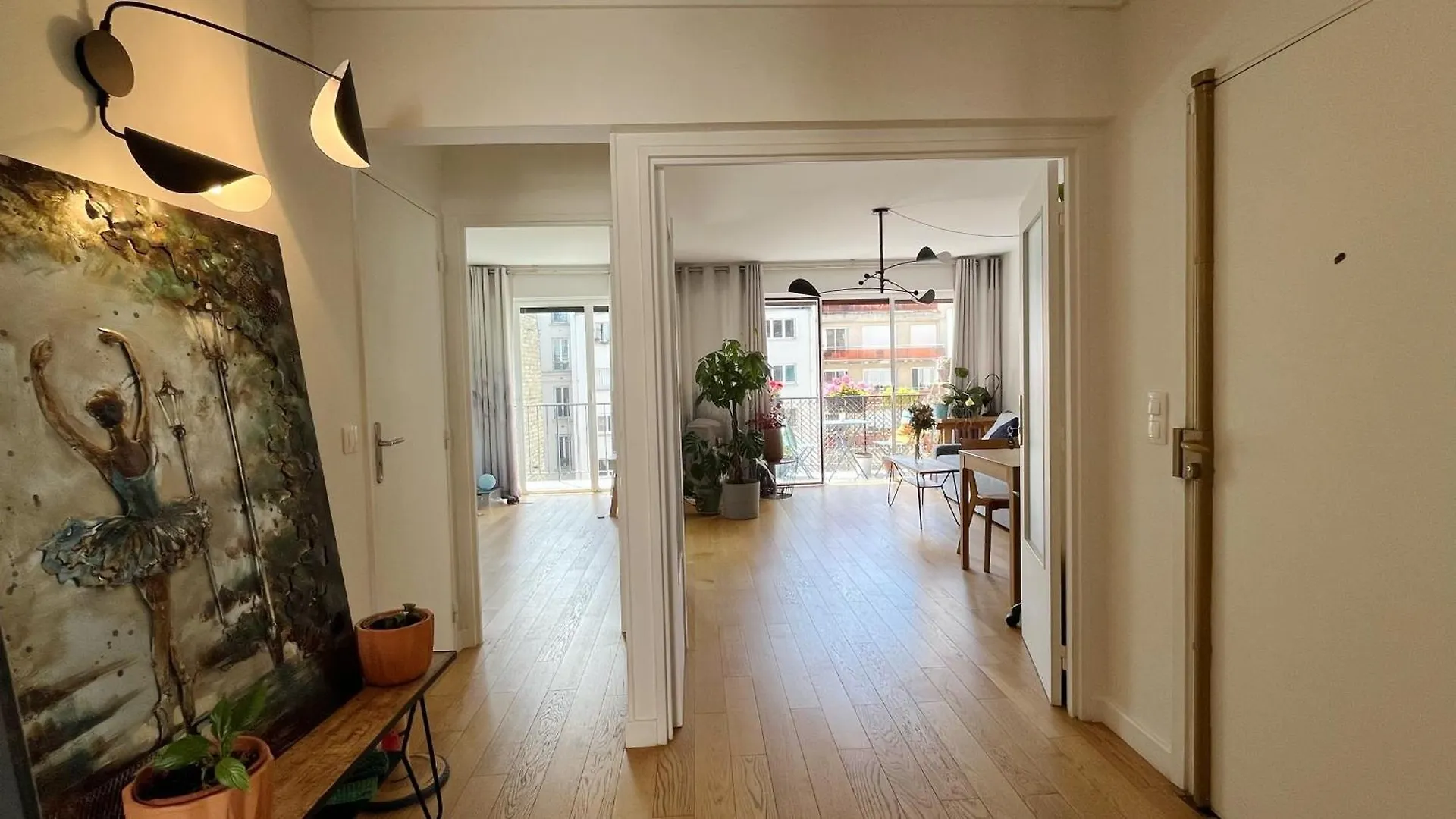 Appt 2 Chambres Vue Tour Eiffel Paris Apartment