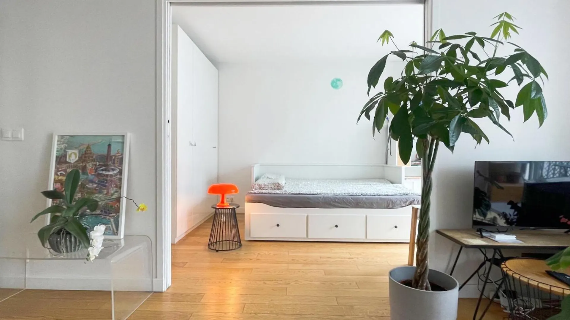 Appt 2 Chambres Vue Tour Eiffel Paris France